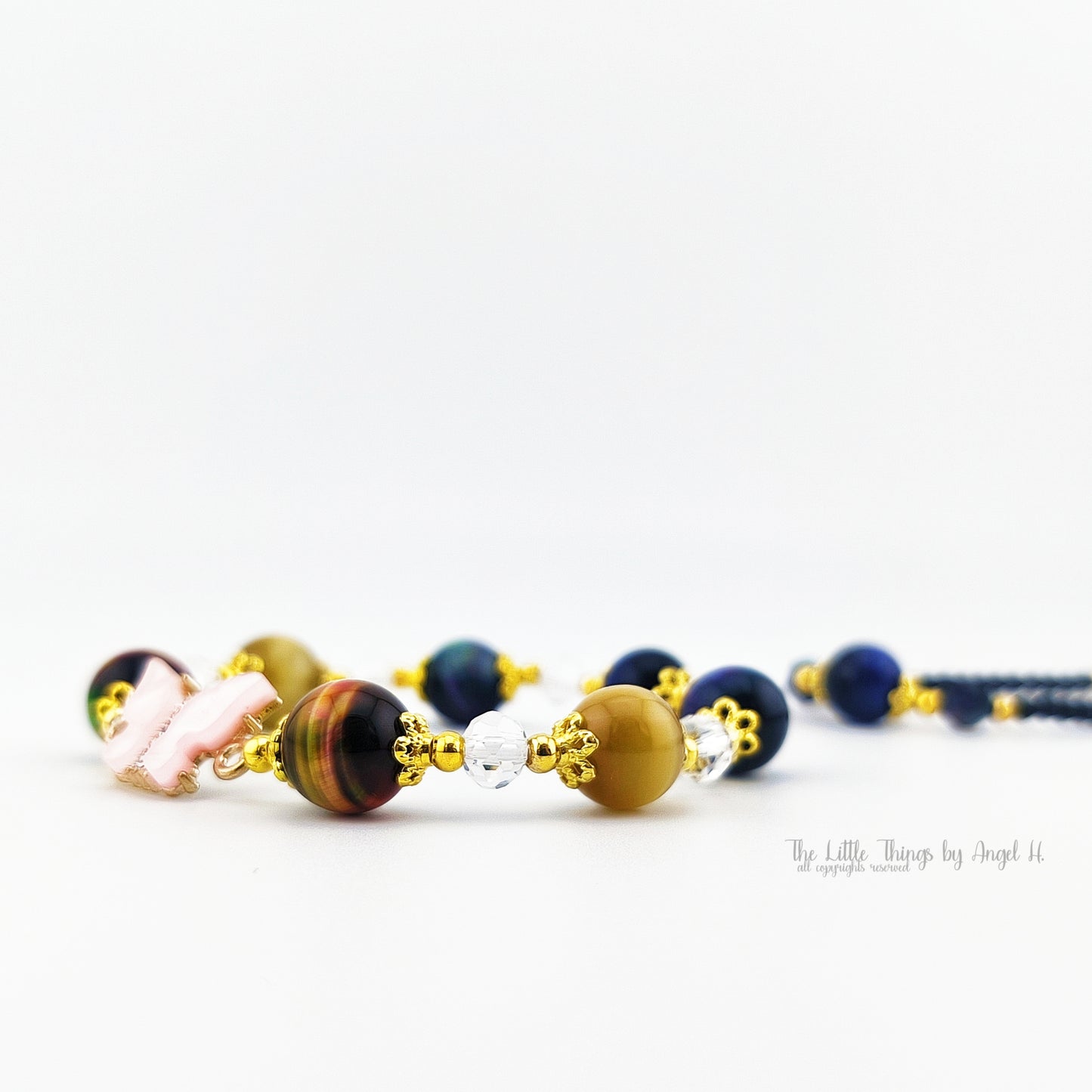 Nature Tiger's Eye Gems 2-pc Bracelets Set